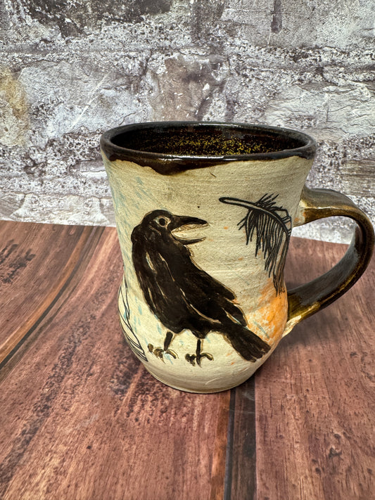 Crow Feathers Mug